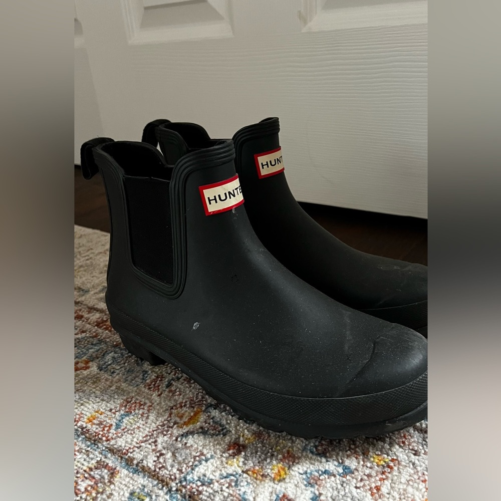 Hunter rain boots